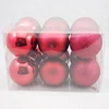 Custom made christmas tree plastic balls color changing led ball