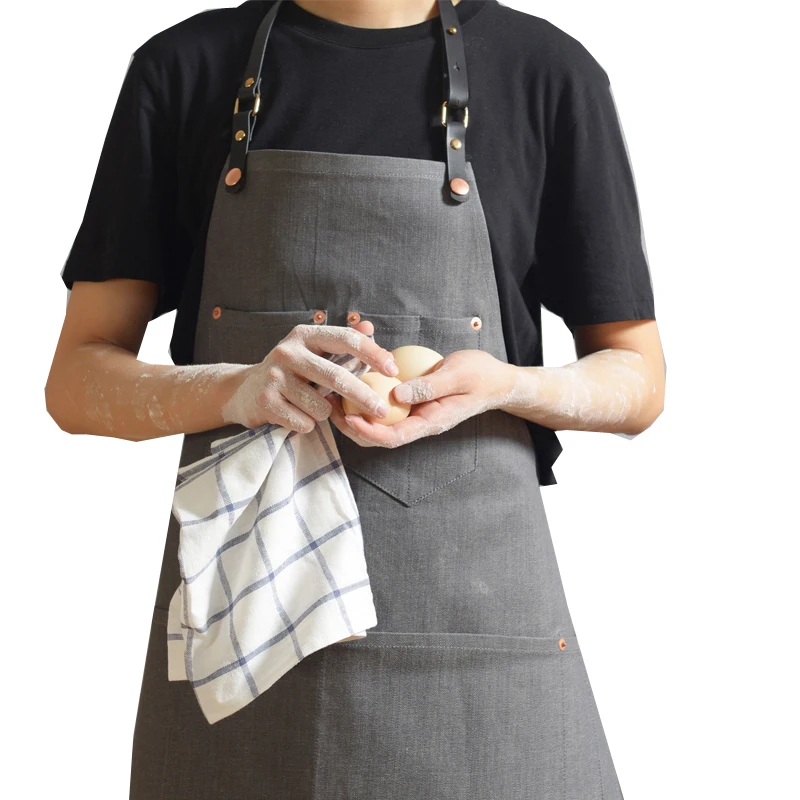 Grey denim arista hairdressing manicure work aprons floral painting aprons restaurant, Grey;khaki;customized color
Grey denim arista hairdressing manicure work aprons floral painting aprons restaurant, Grey;khaki;customized color