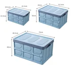 Hot design plastic car trunk organizer folding storage box