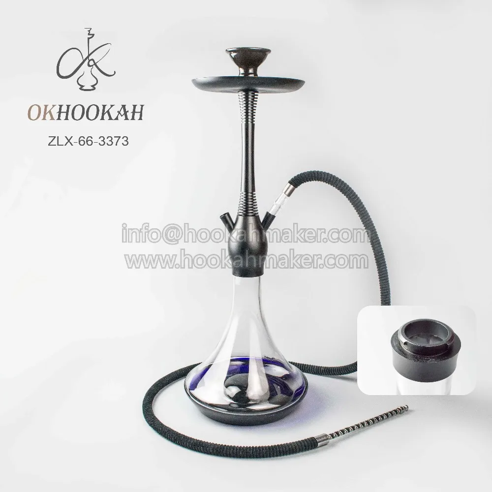 custom large size aluminum shisha hookah smoking hookah zlx-65