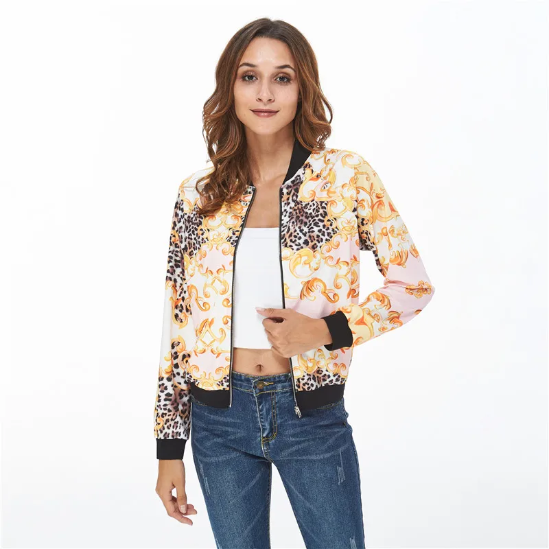 Autumn Plus Size Women Clothing Wholesale Windbreaker Jackets Front Zippers Long Sleeve Women Fashion Jackets Leopard Jacket, Black;pink;army green
Autumn Plus Size Women Clothing Wholesale Windbreaker Jackets Front Zippers Long Sleeve Women Fashion Jackets Leopard Jacket, Black;pink;army green