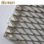 Decorative aluminum expanded grilles grating metal mesh panels with Frame