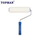 Stick frame 8mm wire microfiber lint free paint roller brush