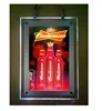 LED Advertising beer Light Boxes, Magic Mirror Acrylic Display Backlit a0 Poster Frame Lightboxes