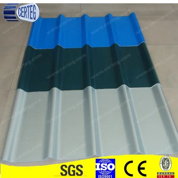 5mm waterproofing spanish anti-corrosion roofing tiles for warehouse