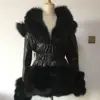 2018 wholesale new fox Fur Trim Hood Duck Real Down Jacket