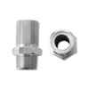 stainless steel carbon steel brass close nipple pipe fitting close nipple 1/4 3/8 1/2 NPT BSPT