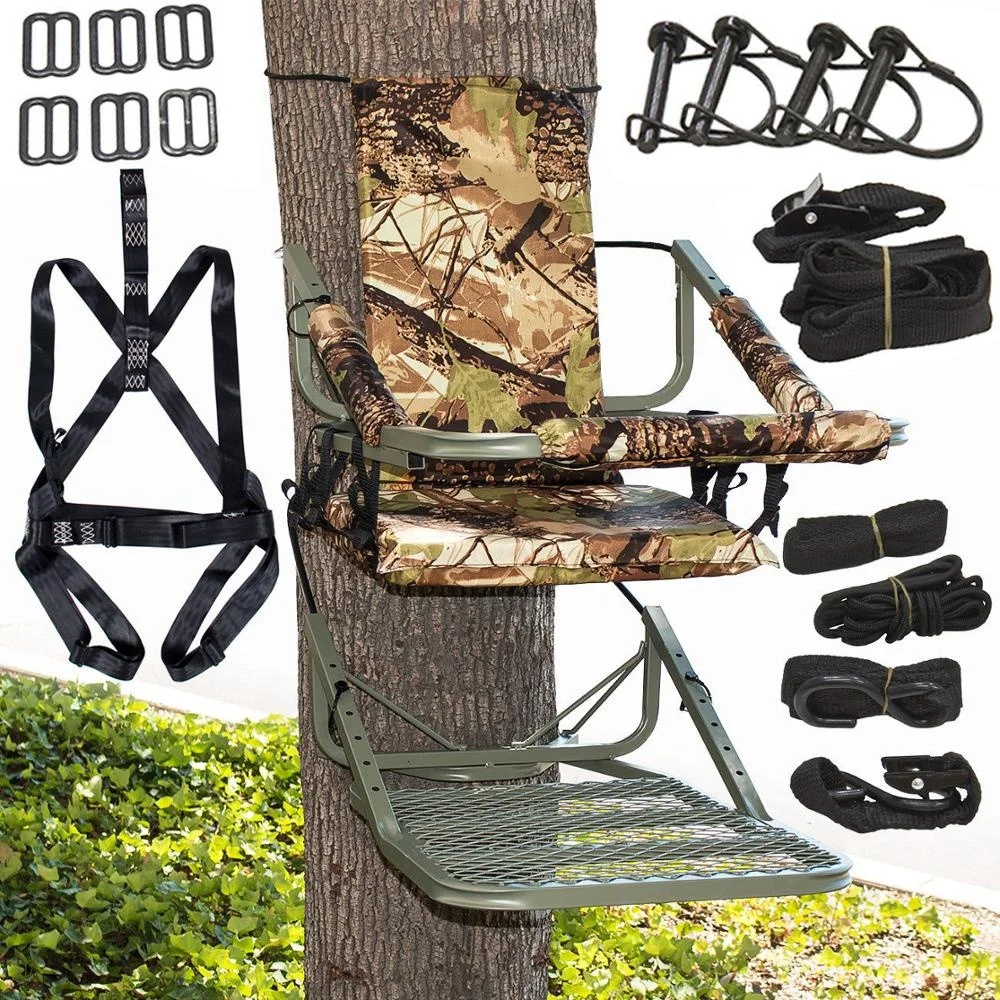 Tree Stand Climber Climbing Hunting Deer Bow Game Hunt Portable w