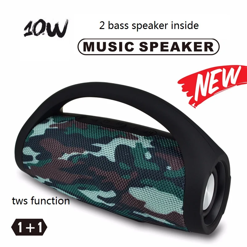 Bocina factory usb radio mp3 mini altovoz power bass subwoofer amplifiers portable wireless speaker - ANKUX.COM
