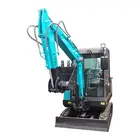 Heavy construction use 2ton excavator digging machine price