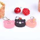Factory Sell Custom Soft PVC Cute Cartoon Animal Key Cover Cap For Promotion