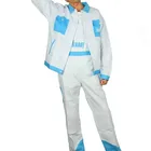 work uniform, safety work clothing, blue white workwear