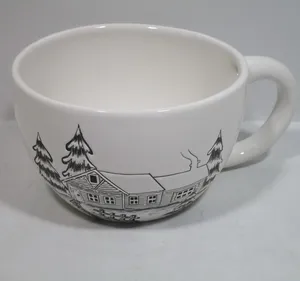 2017 best selling custom ceramic coffee milk cup with the best