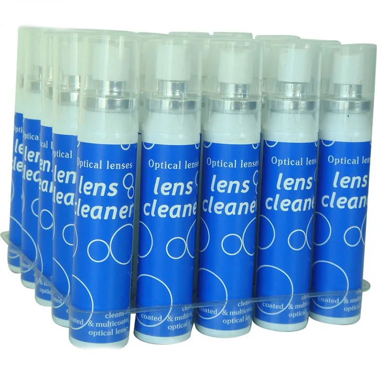 EUGENIA 30ml plastic spray lens liquid cleaner in display computer sunglasses lens cleaner