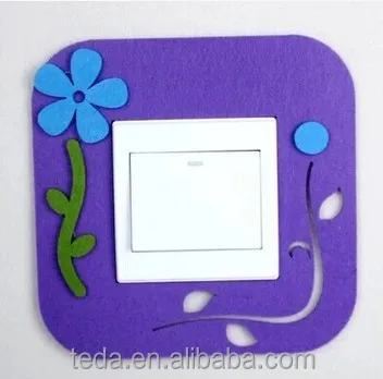 Felt Wall sticker-Swtich stickers (7)