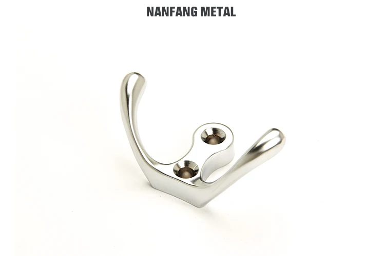 De Aleación De Zinc De Baño De Metal Ropa De Abrigo Colgando Gancho De