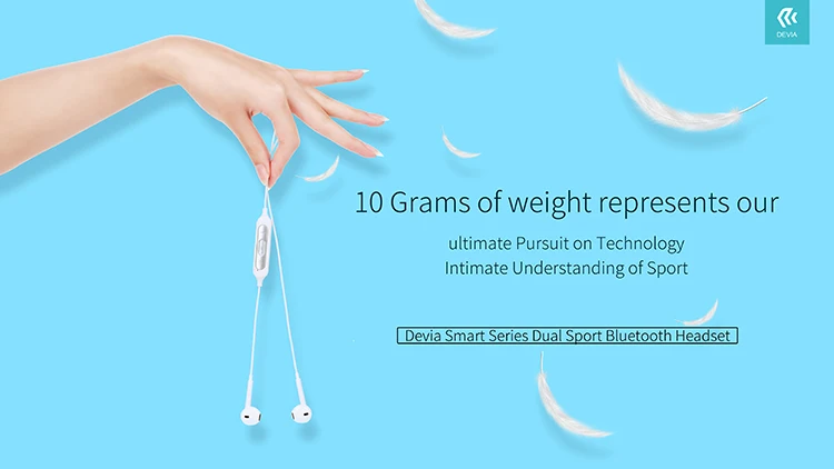 Devia Smart dual headphone sport earphone - ANKUX.COM