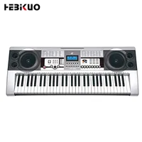 

Piano Keyboard with 61 Keys and With10 Demo Songs LCD Electronic Organ Keyboard MK-922 HEBIKUO