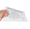 plastic orthopedics goniometer angle medical spinal bone ruler PVC Double Pain Ruler with Scale