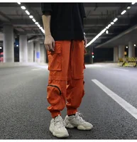 

OEM trousers for men stock dropshipping oversize cargo baggy chino trousers pants