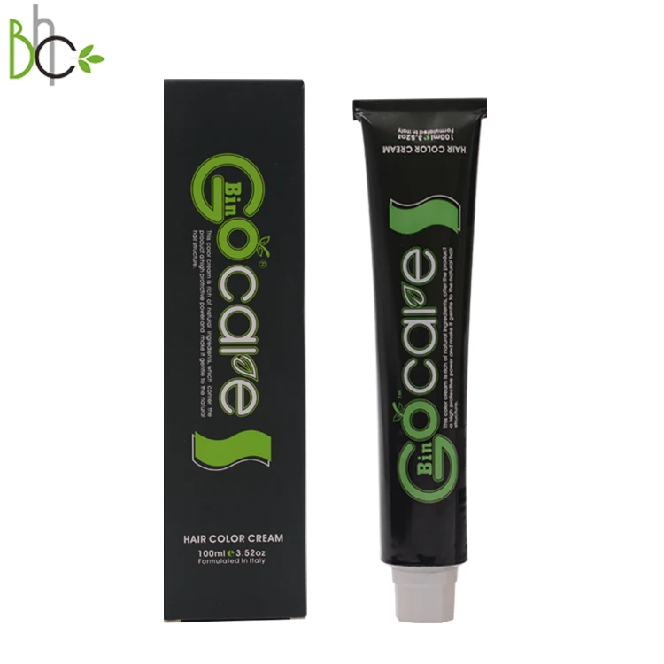 Gocare color dye cream 100ml  High Quality with Nice Smell ,long lasting effects