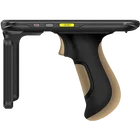 Mobile data collector handheld terminal with barcode scanner and pistol grip