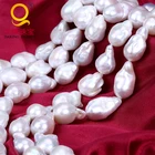 Wholesale 16-17mm AAA big nucleated baroque pearl in loose strand