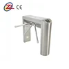 Security access control system automatic barcode reader tripod turnstile with touch push exit switch button