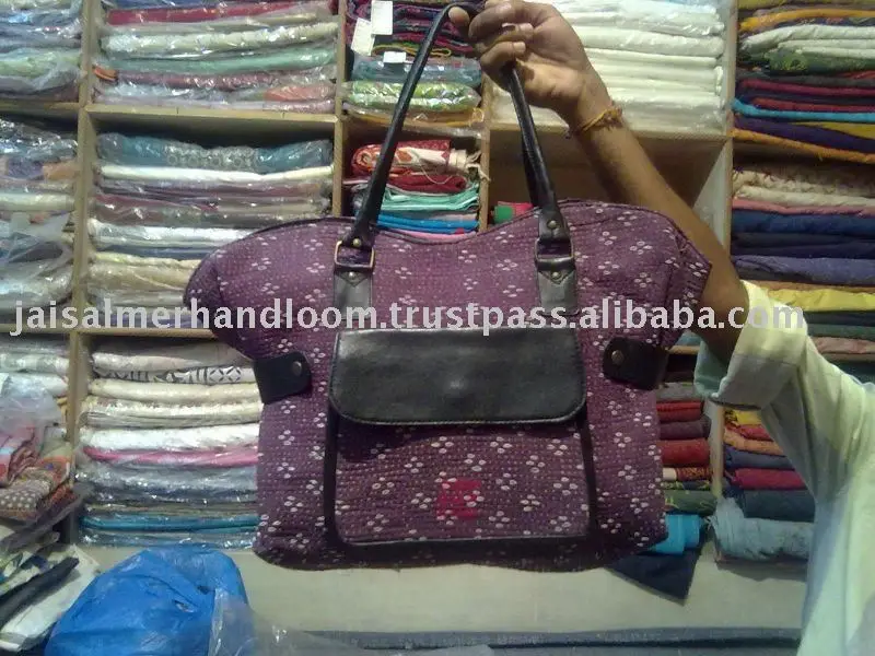 india leather quilted bags