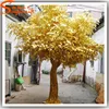 Made in china cheap artificial wedding wishing tree gold wish trees for sale autumn banyan ficus plant tree metal stand