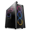 Hot Sale NEW AMAZING Amazon MID Tower Desktop PC Computer Case Gaming PC CASE With RGB Fan