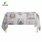 shape heart pattern printed disposable table cloth for fancy wedding party decor