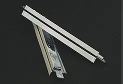 building material black line t grid for the gypsum ceiling installation