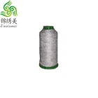 Sliver color polyester soft material reflective thread for knitting,weaving,rib