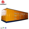 1MW / 2MW biogas plant in container type generator