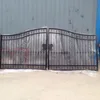 High grade Hot dip galvanizing forged iron gate prices