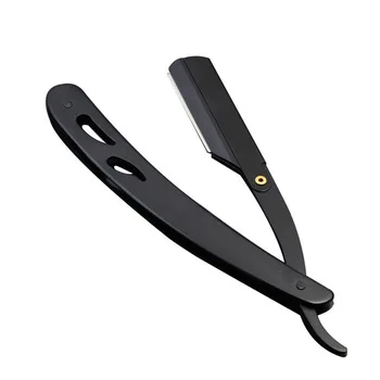 Men Barber Tools disposable razor Hair and Blades Antique Black Folding Shaving Knife Stainless Steel straight safety razor, Gold
Men Barber Tools disposable razor Hair and Blades Antique Black Folding Shaving Knife Stainless Steel straight safety razor, Gold