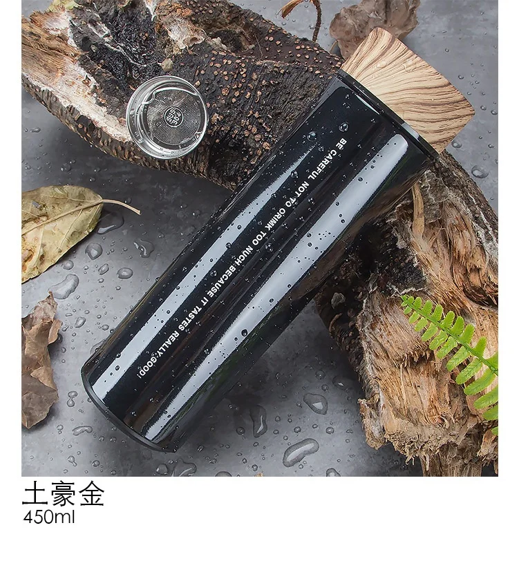 500ml Double Wall Stainless Steel Vacuum Insulated Water Bottle with Bamboo Lid, Black;white;grey .gold
500ml Double Wall Stainless Steel Vacuum Insulated Water Bottle with Bamboo Lid, Black;white;grey .gold