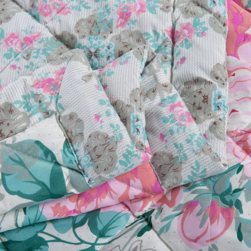 2016 New Fashion summer quilts!!! Peony flower Comforter/blankets/quilts/outdoor product