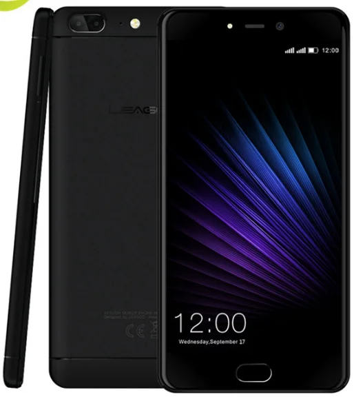 

Fingerprint Android 7.0 Smartphone Leagoo T5 5.5 inch FHD screen MTK6750T Octa Core 4GB+64GB 13MP camera 3000mah 4G LTE mobile, Black;gold