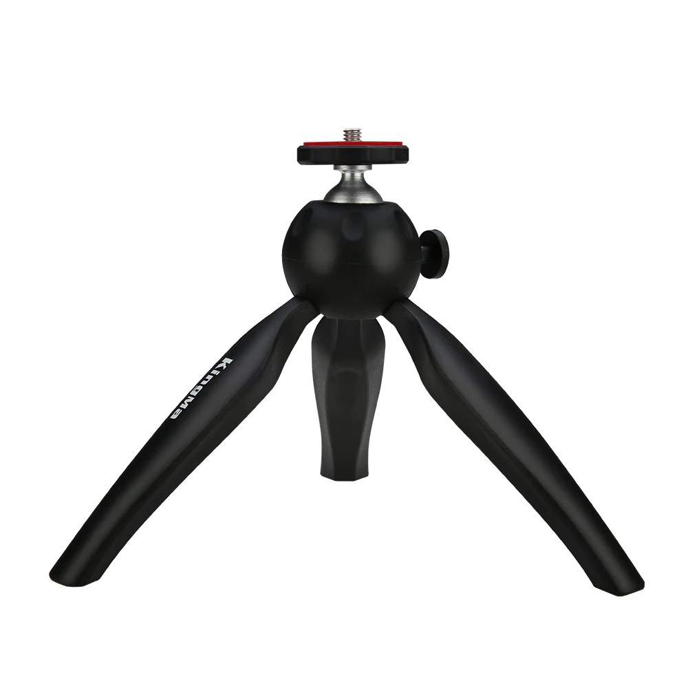 Kingma compact table top tripod adjustable shooting angle mini portable tripod for DSLR action camera smartphone, Black
Kingma compact table top tripod adjustable shooting angle mini portable tripod for DSLR action camera smartphone, Black
