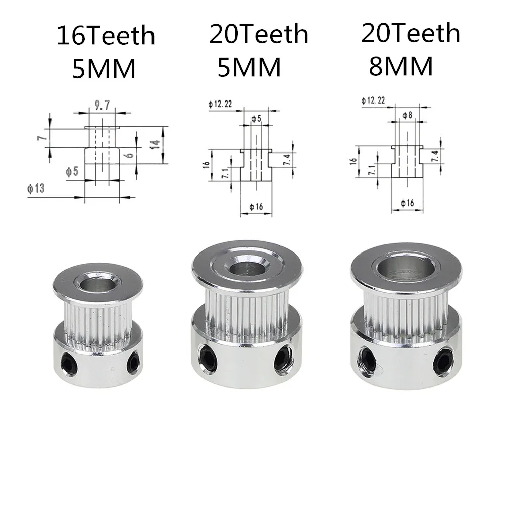 5mm timing pulley