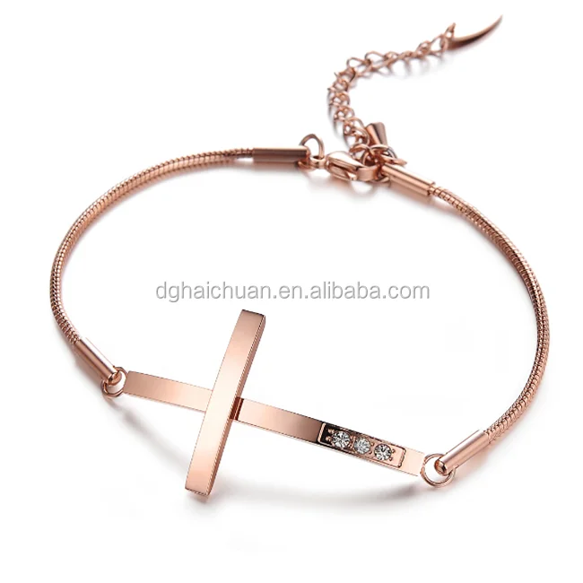 New Stainless Steel rose gold Tone Christian cheap Cross Charm Bracelet for Women Girls Ladies Gift, Silver&rose gold&gold&steel
New Stainless Steel rose gold Tone Christian cheap Cross Charm Bracelet for Women Girls Ladies Gift, Silver&rose gold&gold&steel