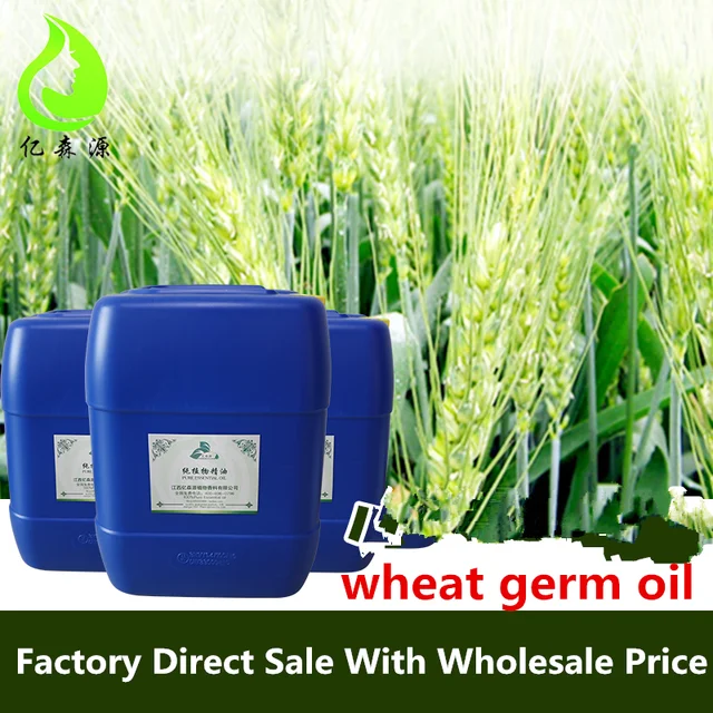 natural wheat germ oil cold pressed edible essential oils
