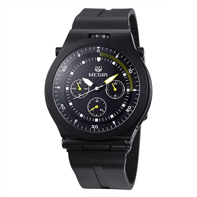 MEGIR 3003 Men Quartz Watch Luminous Men's Watches Casual Analog Custom Logo Man Silicone Wristwatch Male's Hour Clock, 4 colors to choose
MEGIR 3003 Men Quartz Watch Luminous Men's Watches Casual Analog Custom Logo Man Silicone Wristwatch Male's Hour Clock, 4 colors to choose