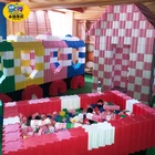 Kids playground soft playhouse building block set for sale