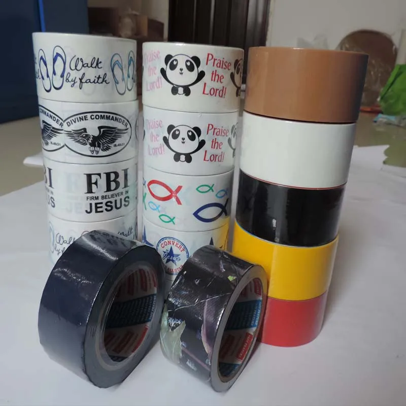 Single-side Colorful Fast Delivery High Endurance Bonding Strength Duct Cloth Tape