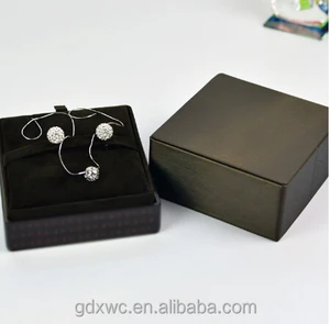 made paper gift box packaging with eva foam insert for jewelry