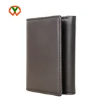 high quality factory price genuine leather rfid blocking wallet for men