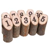 Wood Table Numbers Holder Wood Place Card Holder Party Wedding Table Number Holder Menu Card Stands